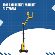 10m akulu dizel manlift platform 4