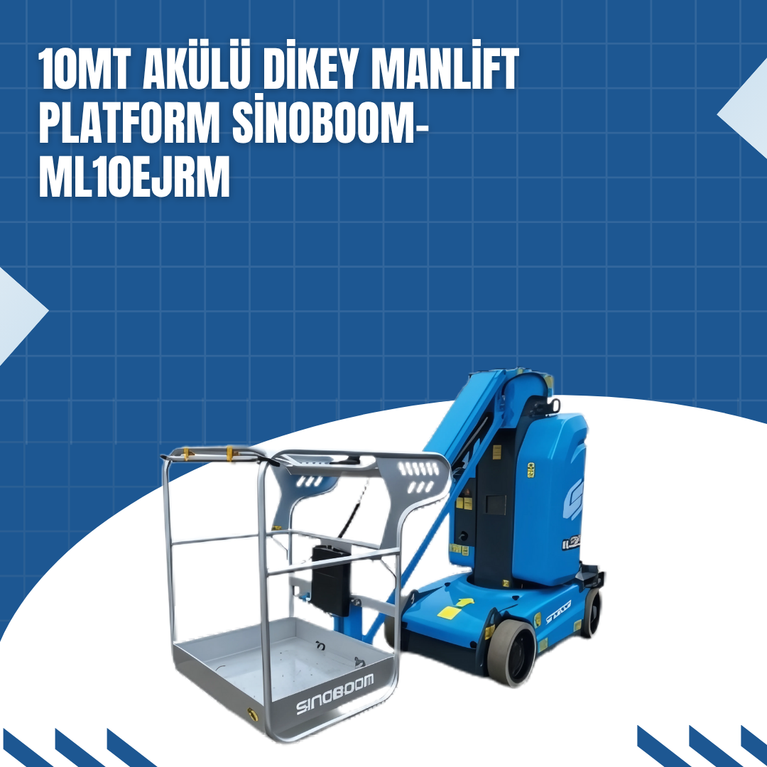 10mt akulu dikey manlift platform sinoboom ml10ej 4