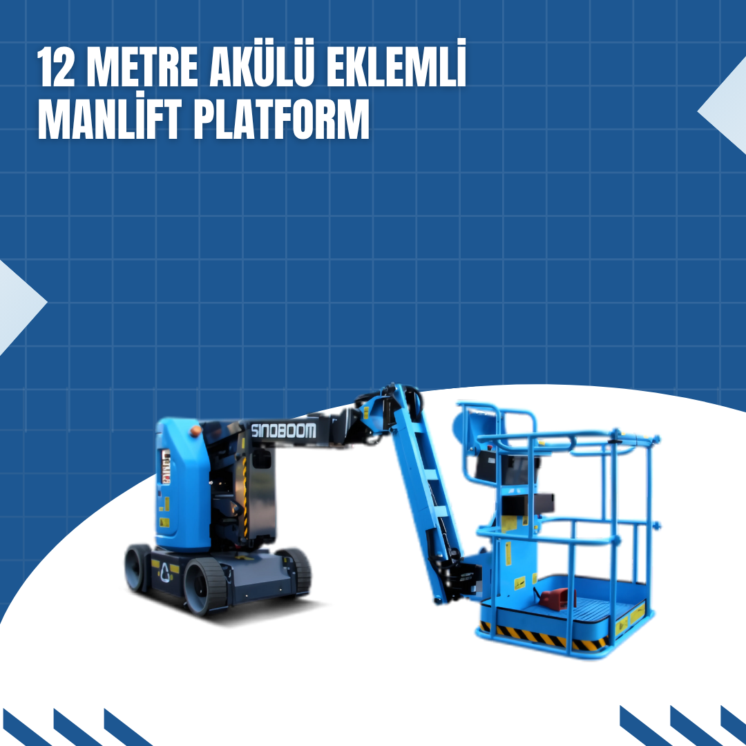12 metre akulu eklemli manlift platform 5
