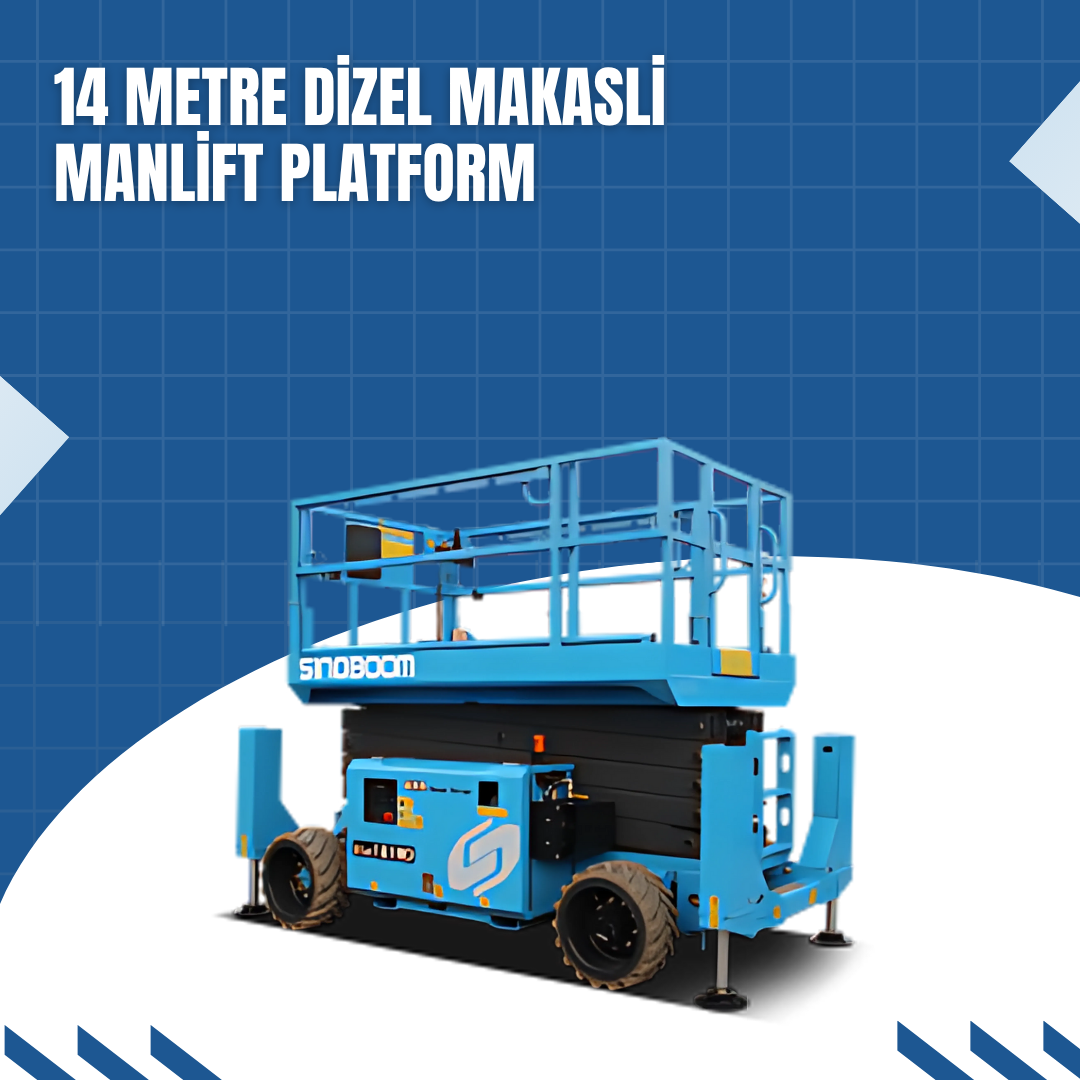 14 metre dizel makasli manlift platform 5
