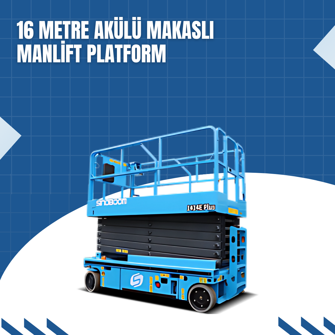 16 metre akulu makasli manlift platform 4