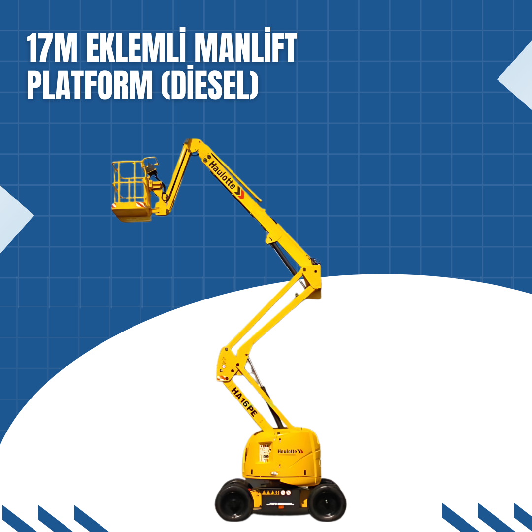 17m eklemli manlift platform diesel 2
