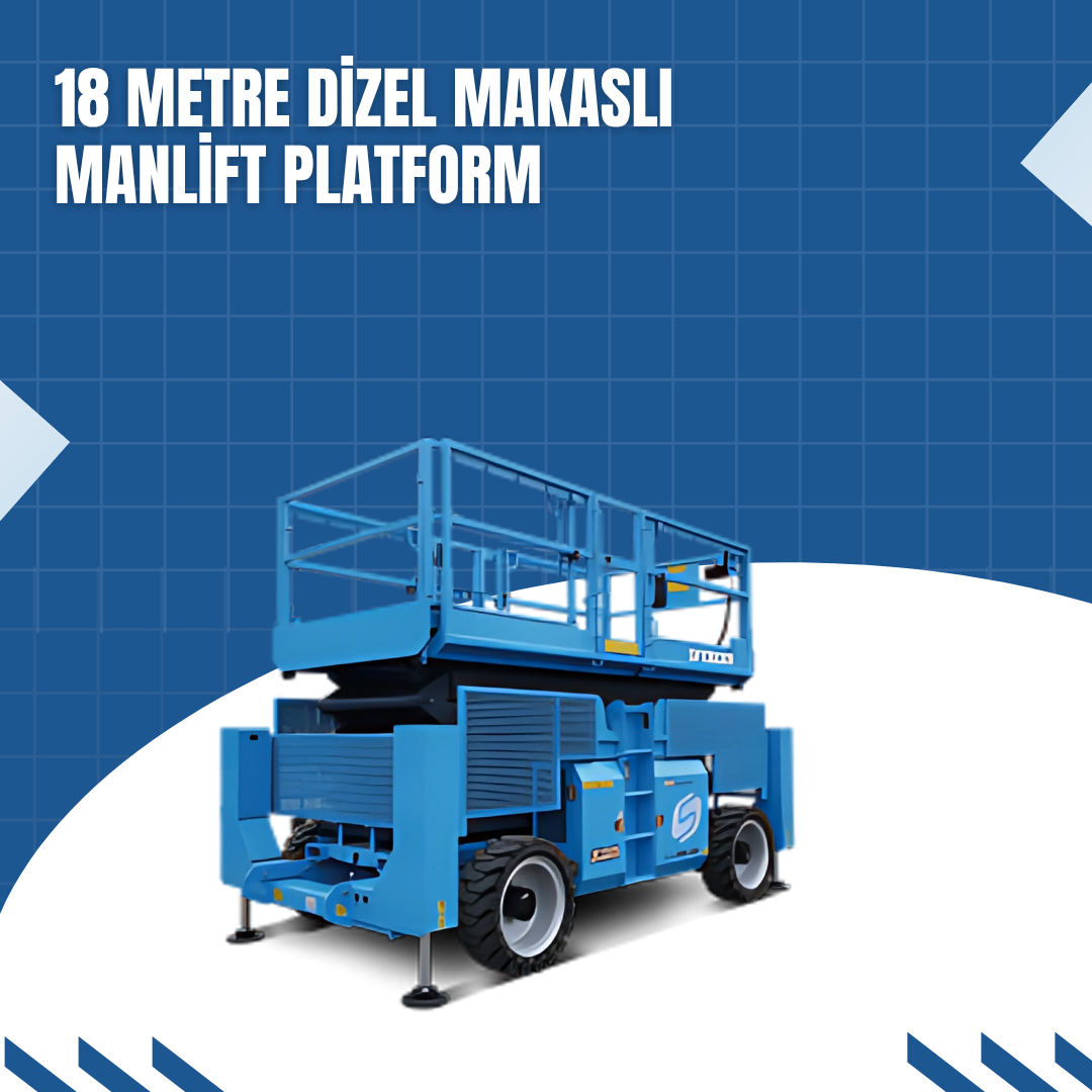 18 metre dizel makasli manlift platform 4