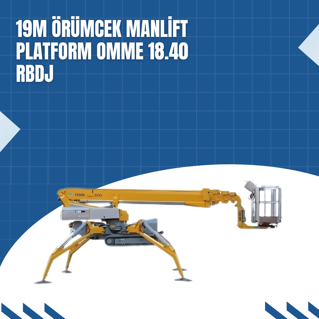 19m orumcek manlift platform omme 18.40 rbdj 4