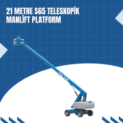 21 metre s65 teleskopik manlift platform 5