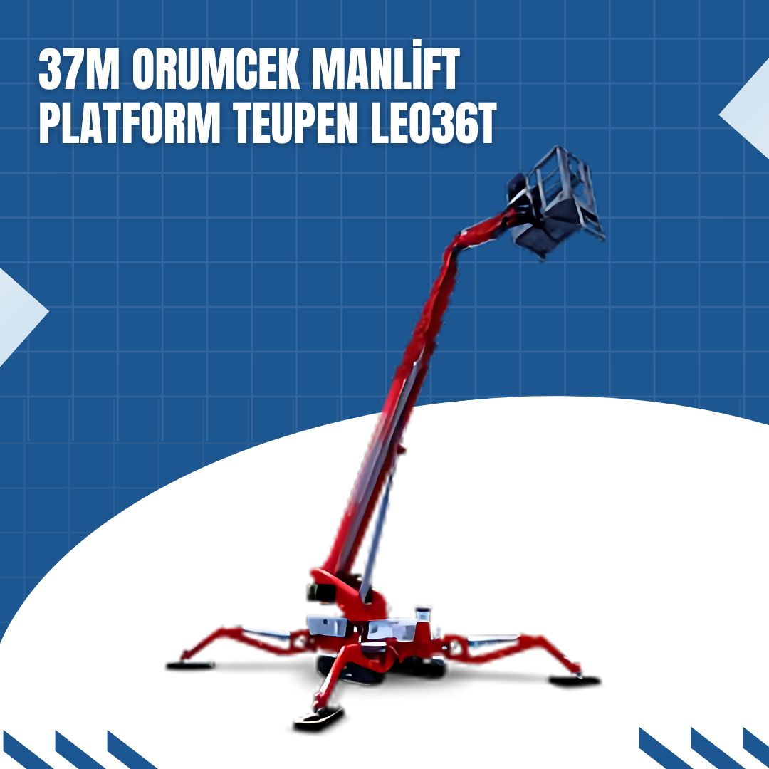 37m orumcek manlift platform teupen leo36t 4