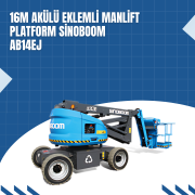 16m akulu eklemli manlift platform sinoboom ab14ej 4