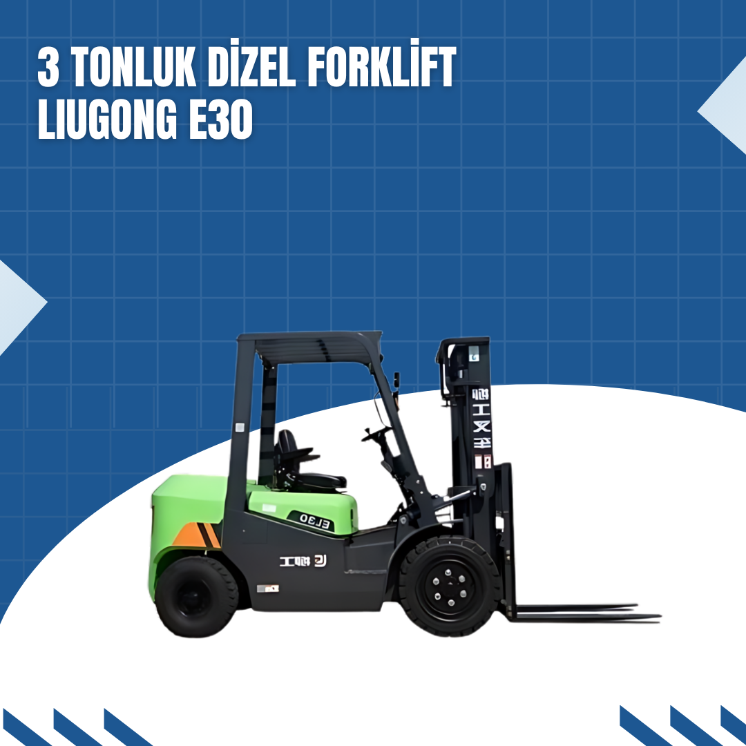 3 tonluk dizel forklift liugong e30 5